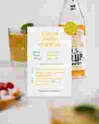 Before we fully embrace winter lets enjoy one final refreshing sparkling mocktail mome
