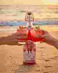 Cheers to sunsets shared moments refreshing Because